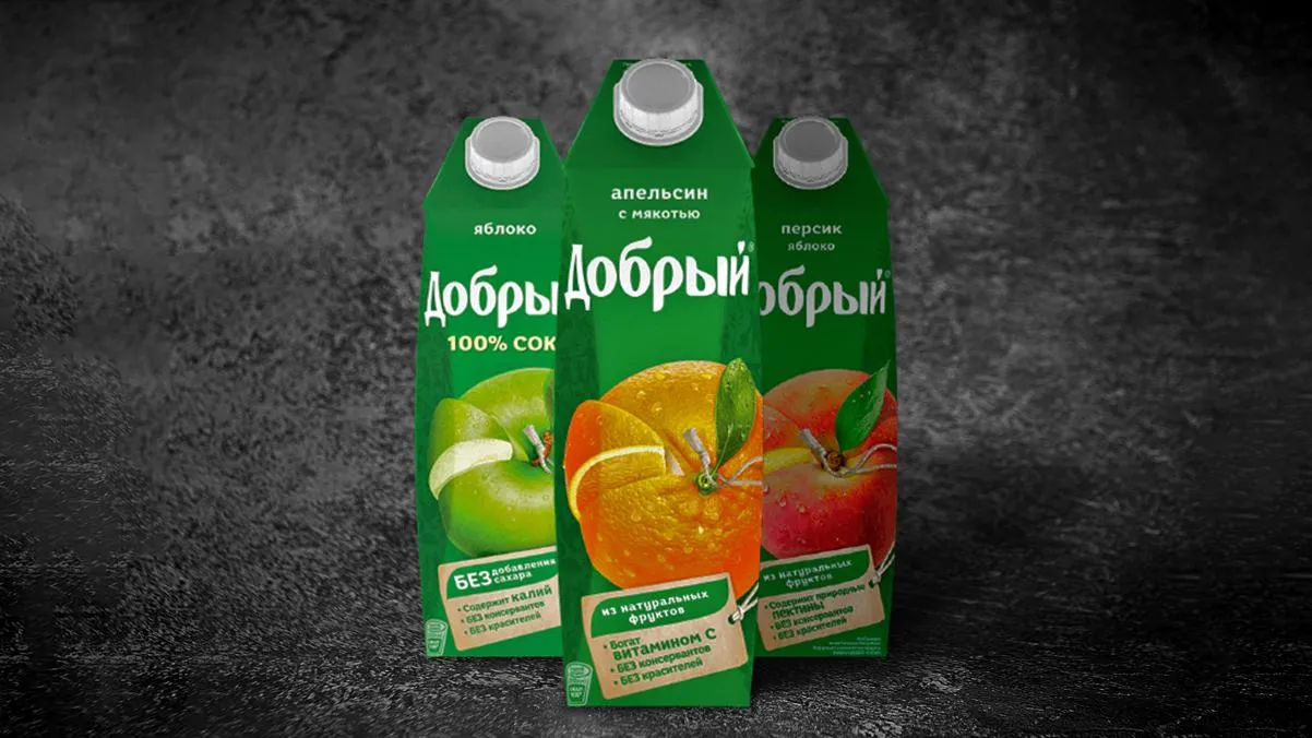 Добрый 1 л в ассортименте