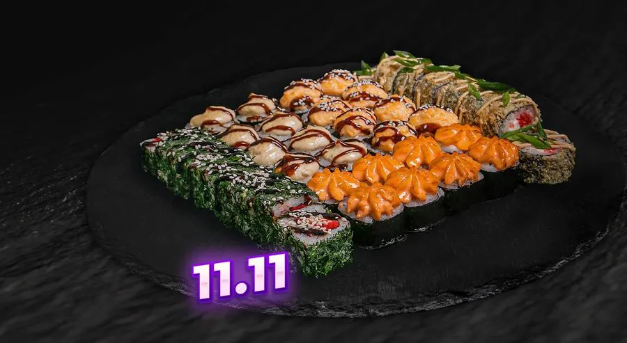 Сет 1 килограмма роллов НОВЫЙ 