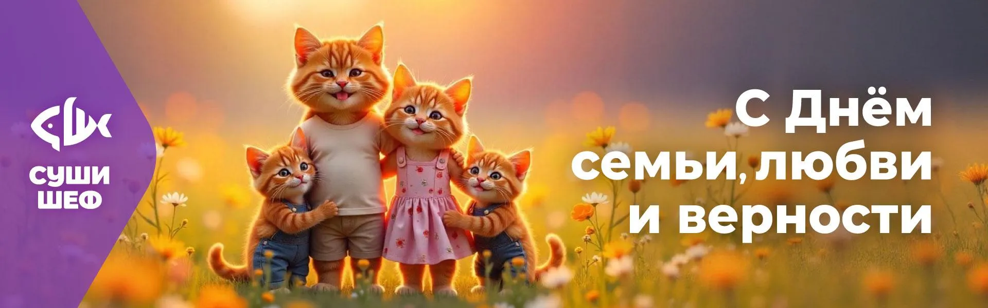 День семьи, любви и верности!