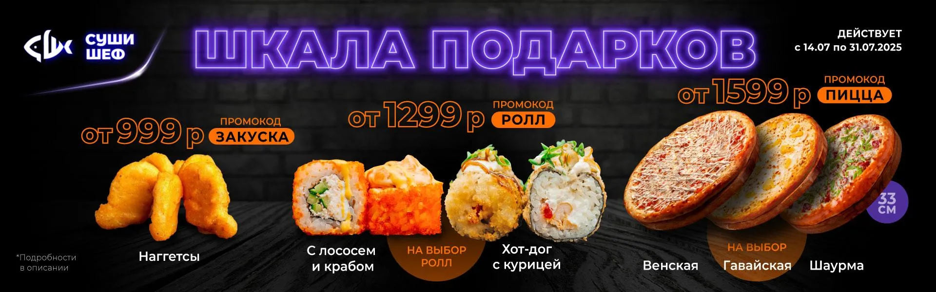 Шкала Подарков 